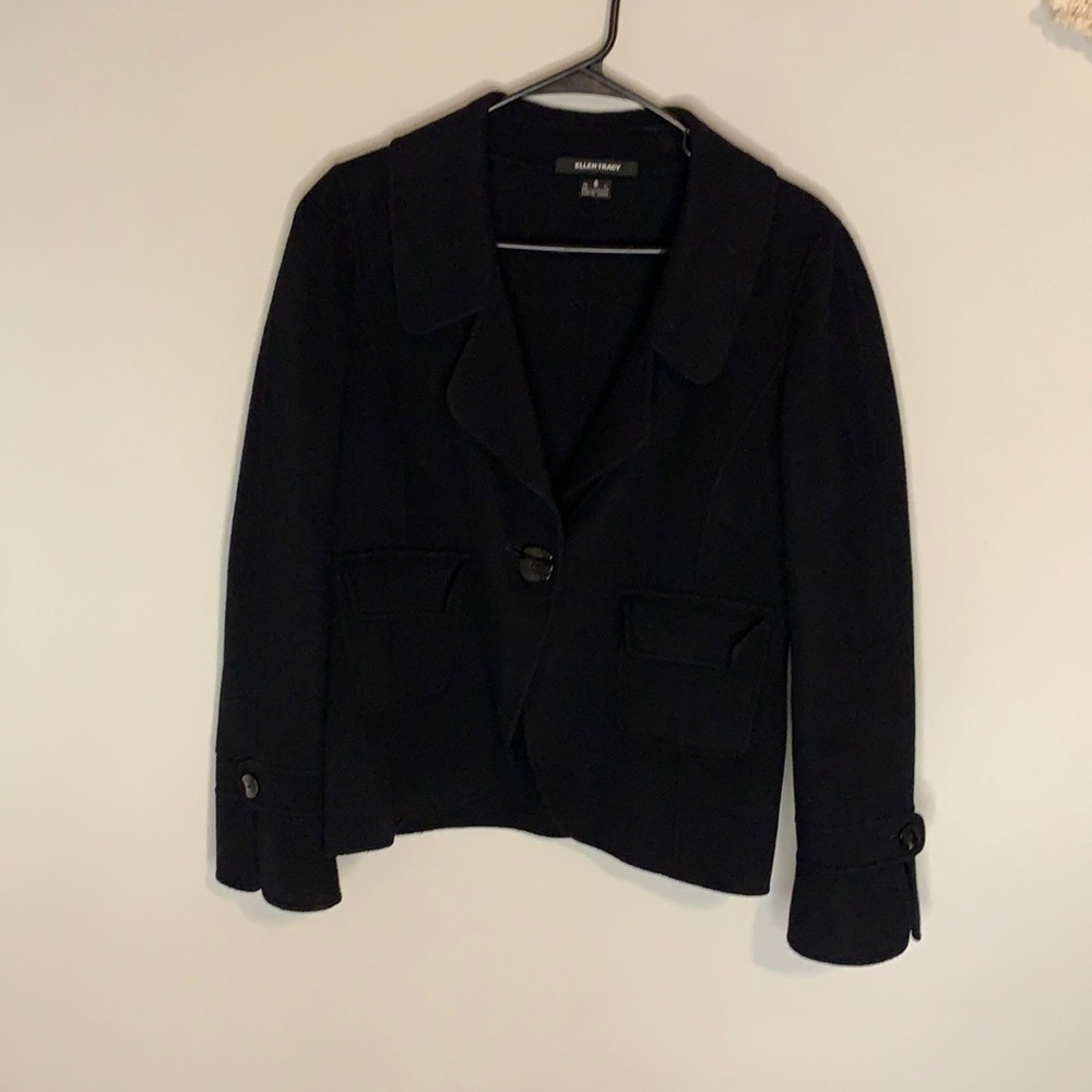 Black ellen Tracy coat